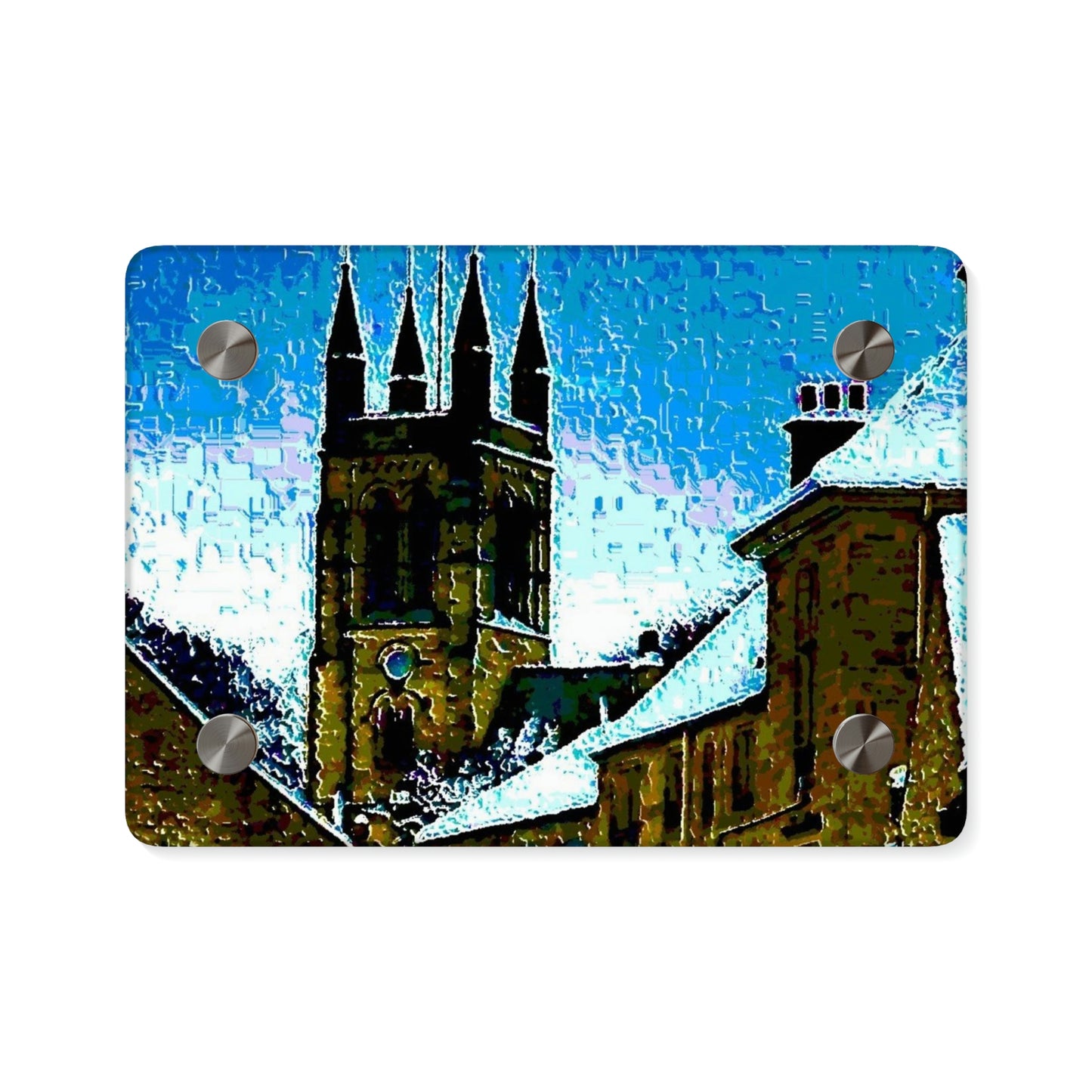 Acrylic Wall Art Panels ....  Walikng The Streets & Alleys ... 'Strolling The Canals ... '  ... Original Works  ...