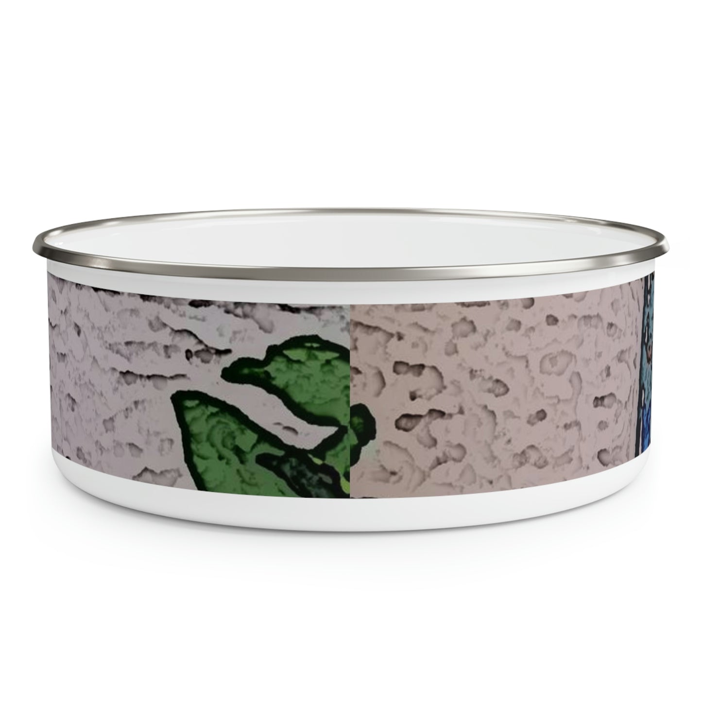 Enamel Bowl ...  "La Grande Entree" At: 'The Pink Palace' ... The Royal Hawai'ian ... Honolulu, HI ... '27Oct2014' ... Original Works ...