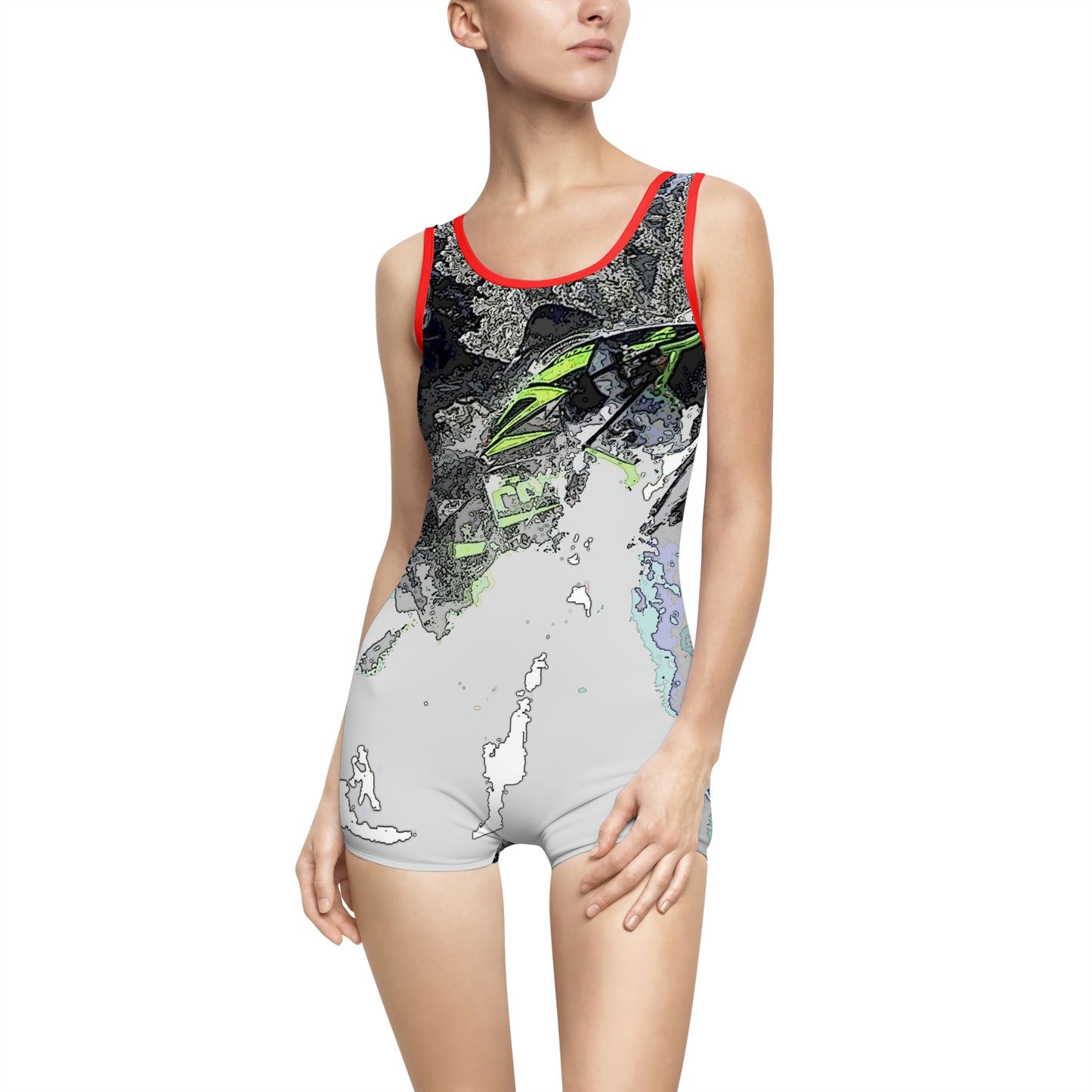 Women's Vintage Swimsuit ... Come Fly With The Professionals ... CIP-Airways ... 'Getting-Er-Done' ... Original Works ... December 2022 ...