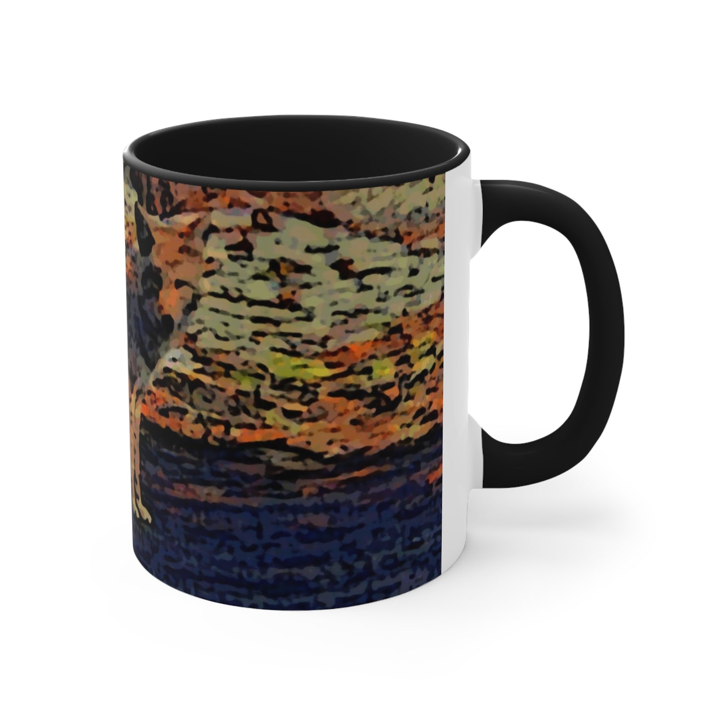 Accent Coffee Mug, 11oz ... Coyote ... "Yosemite Valley: Circa May23 ... KPH Base Photo" ... Original Works ...