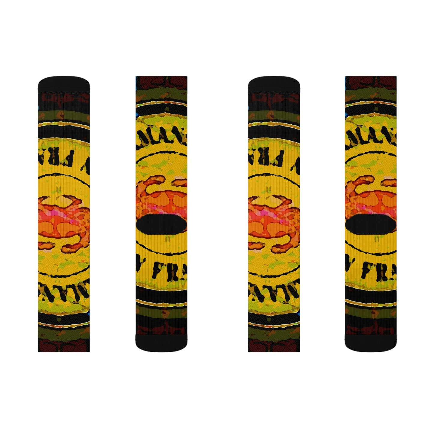 Sublimation Socks ... "No.9 Fishermen's Grotto - Fishermen's Wharf, SF, California" ... Family Archives: 1970's ... Original Works ...