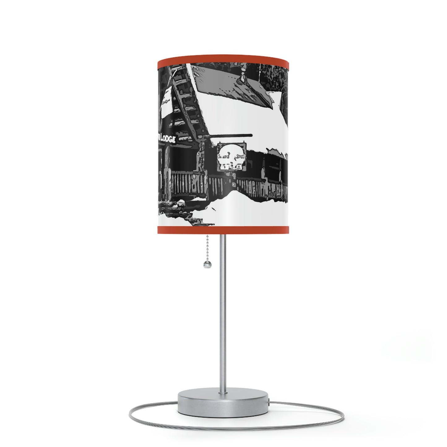 Lamp on a Stand, US|CA plug ... A Beautiful Lodge & Back-Country Outfitter In A Mountain Town ... 'Dixie, Idaho, November 2022' ... Original Works ...
