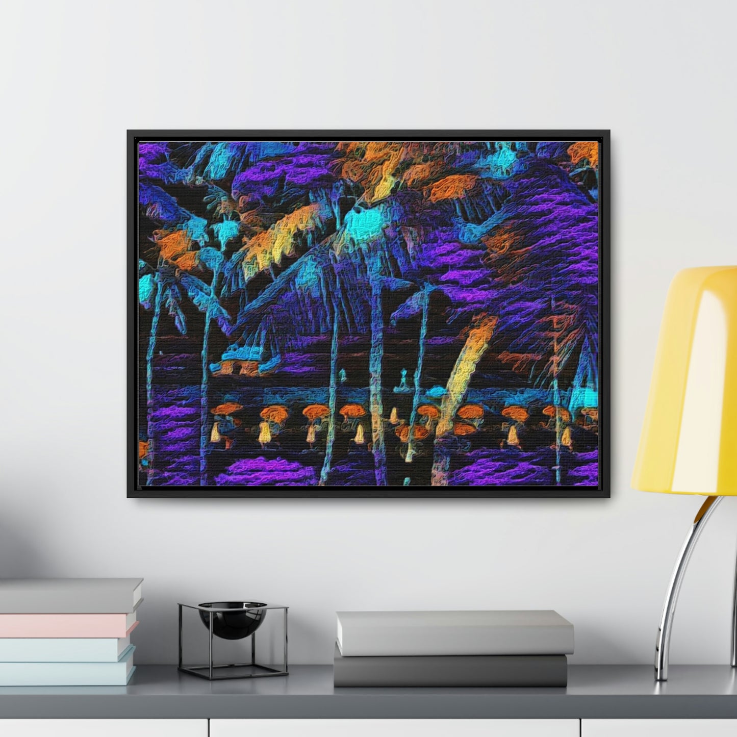 Gallery Canvas Wraps, Horizontal Frame ... "The Royal Hawai'ian: Waikiki Beach_Beach" ... Honolulu, HI ... Ocotber 2014 (Halloween) ... Original Works ...