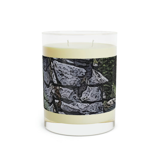 Scented Candle - Full Glass, 11oz ... "I Am Innocent" ... Tricky-Dick Immortalized ... Nixon Rock: Along The River ... Central Idaho, Summer 2020 ... Original Works ...