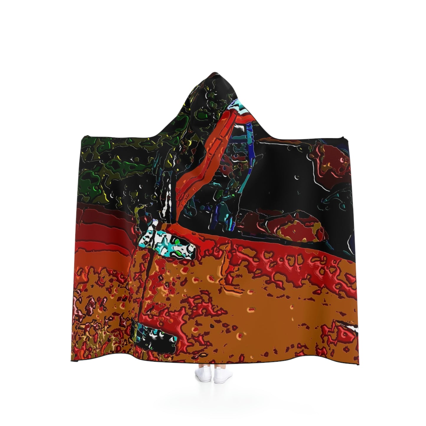 Hooded Blanket ... How-To-Drive-Idaho's-Mountain_Roads ... "Like A Professional" ... "Truckin' Like The Doo-Dah-Man" ...