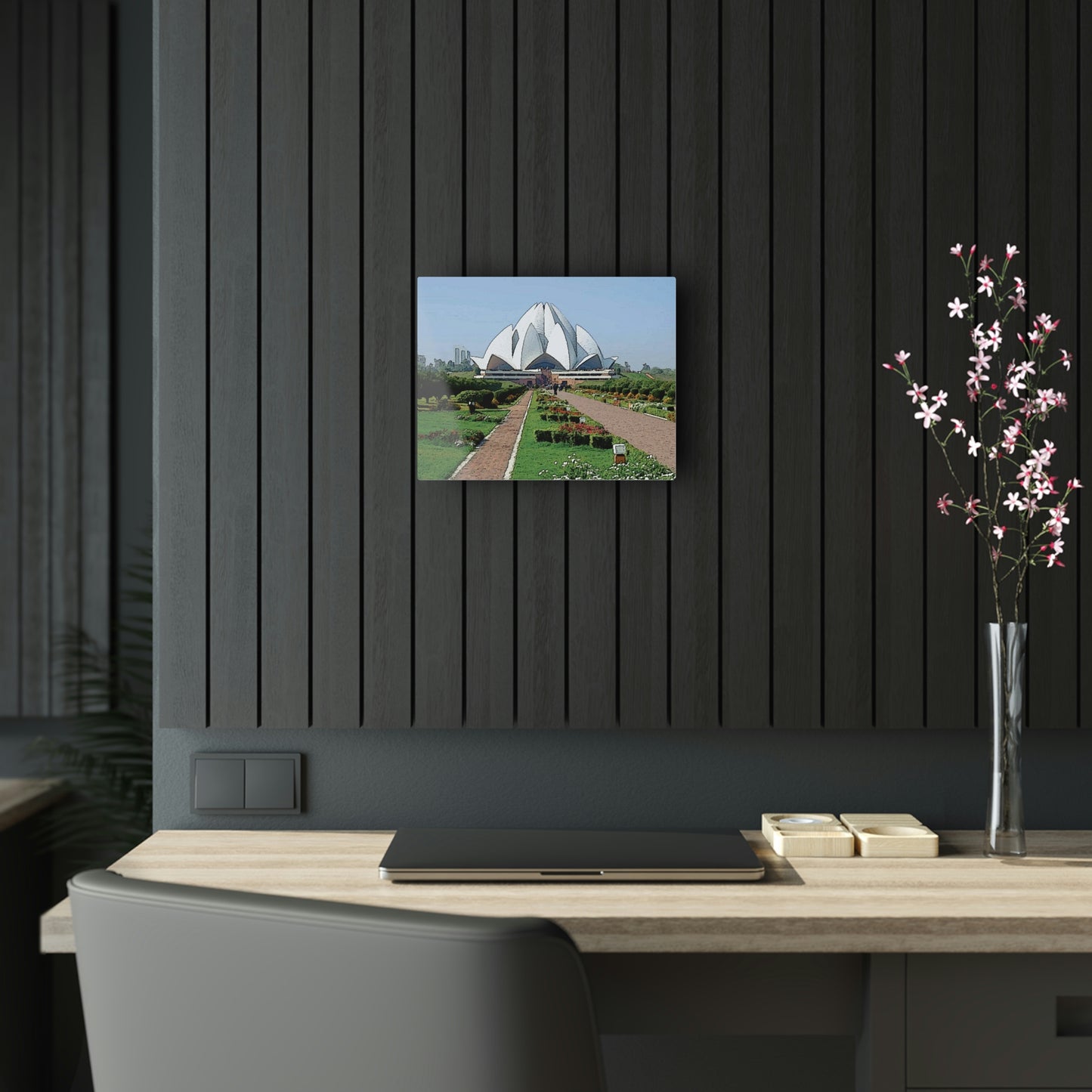 Acrylic Prints ... 'Bahai'i House-Of-Worship' ... "Lotus Temple: Delhi, India, 2008" ... Original Works ...