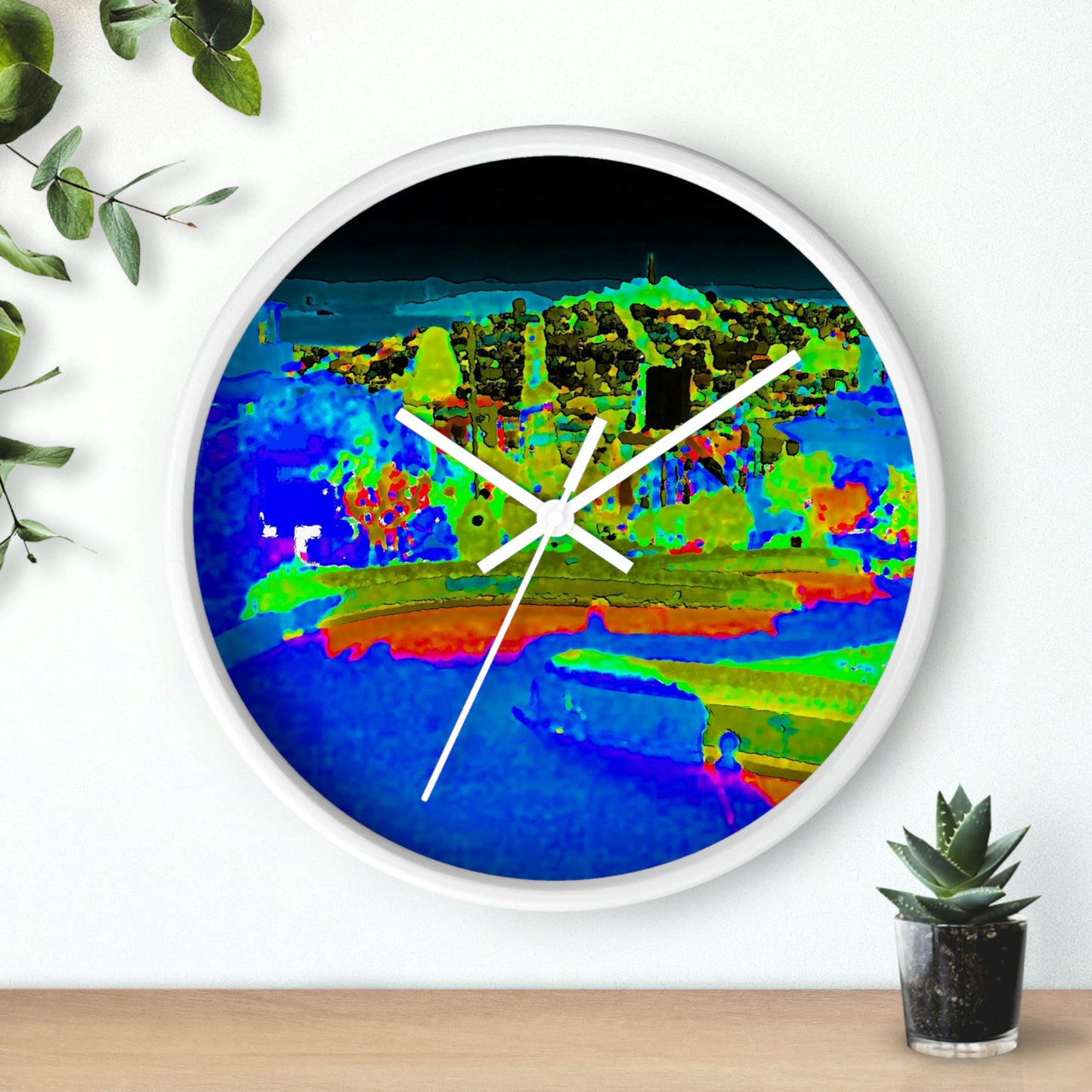 Wall clock ... "Lombard Street San Francisco, CA, USA" ... Family Archives 1970's ... Original Works ...