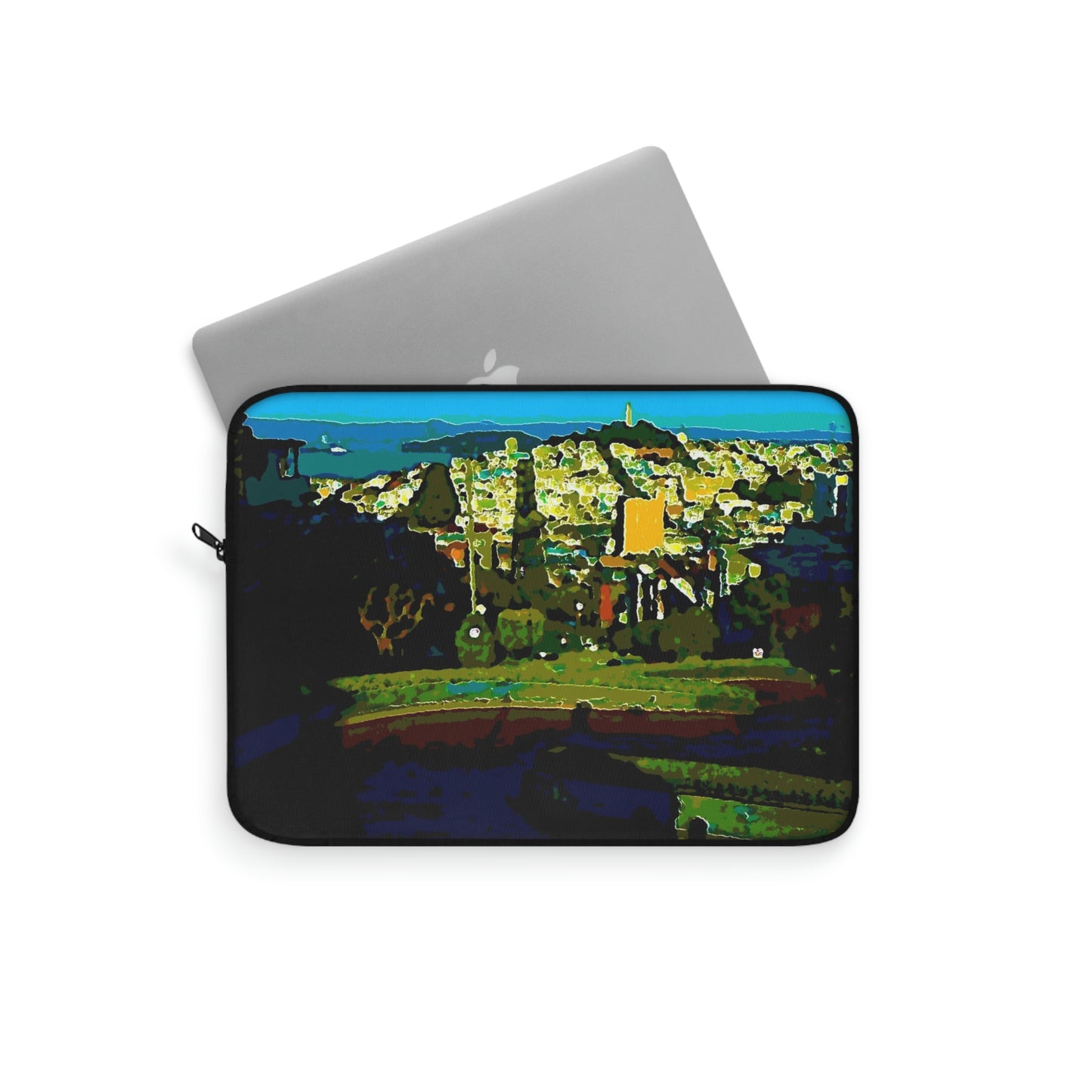 Laptop Sleeve ...  "Lombard Street San Francisco, CA, USA" ... Family Archives 1970's ... Original Works ...