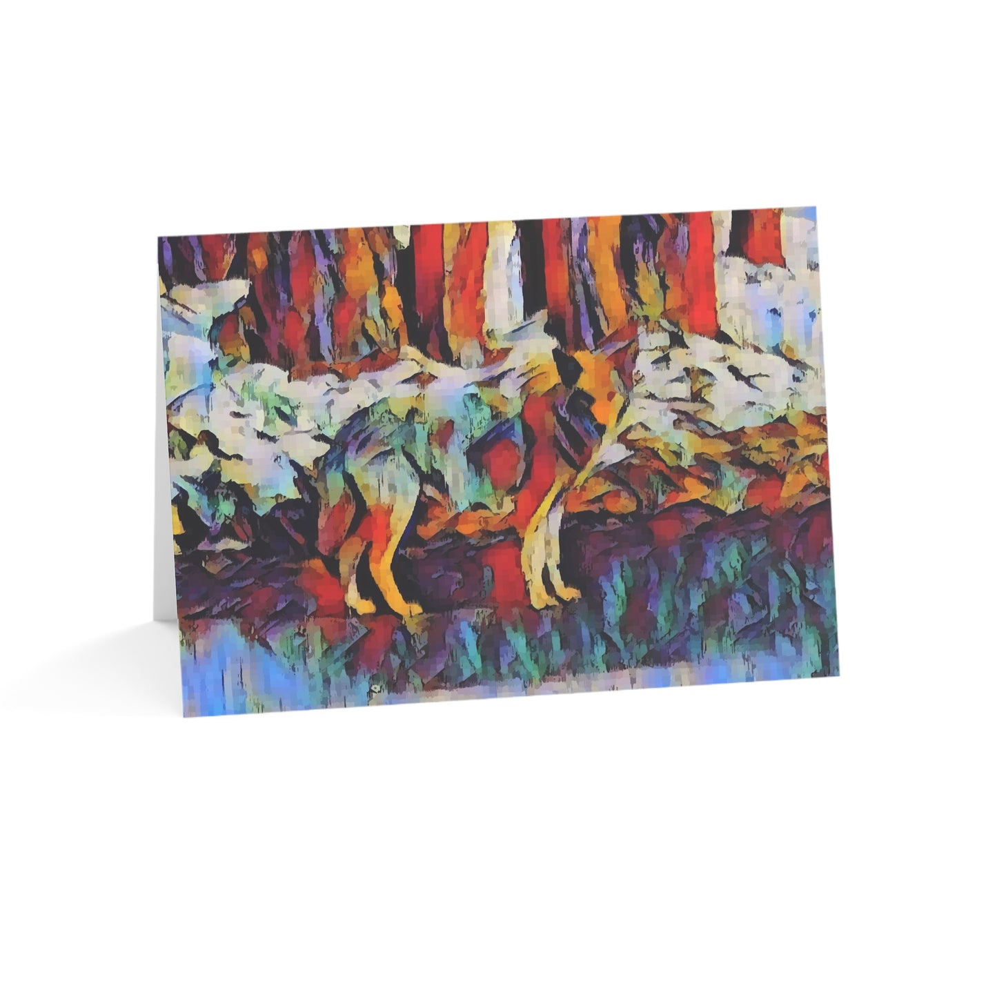 Greeting Cards (1, 10, 30, and 50pcs) ... Coyote ... "Yosemite Valley: Circa May23 ... KPH Base Photo" ... Original Works ...