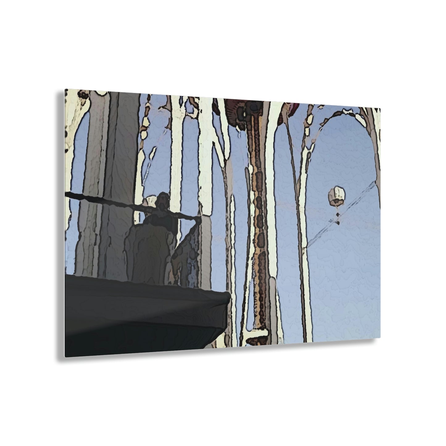 Acrylic Prints ... "Seattle World's Fair ... 1962" ... Space Needle 'Through-The-Arches' ... Family Archives ... Original Works ...