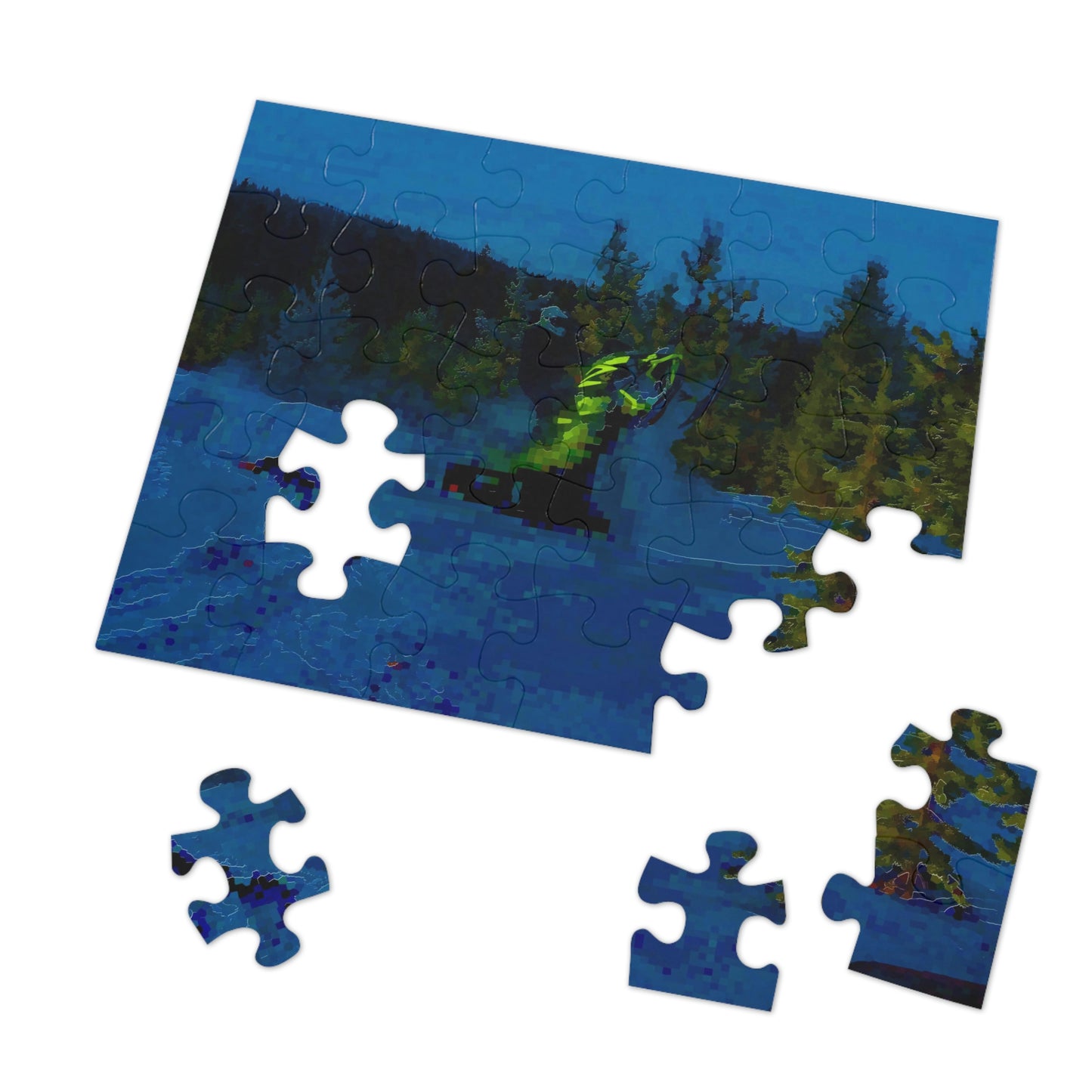 Jigsaw Puzzle (30, 110, 252, 500,1000-Piece) ... Piece-By-Piece ... "Count The Hours & Enjoy The Colors..!" ... Original Works: Phots' Photo: Les Objets D'Art ...
