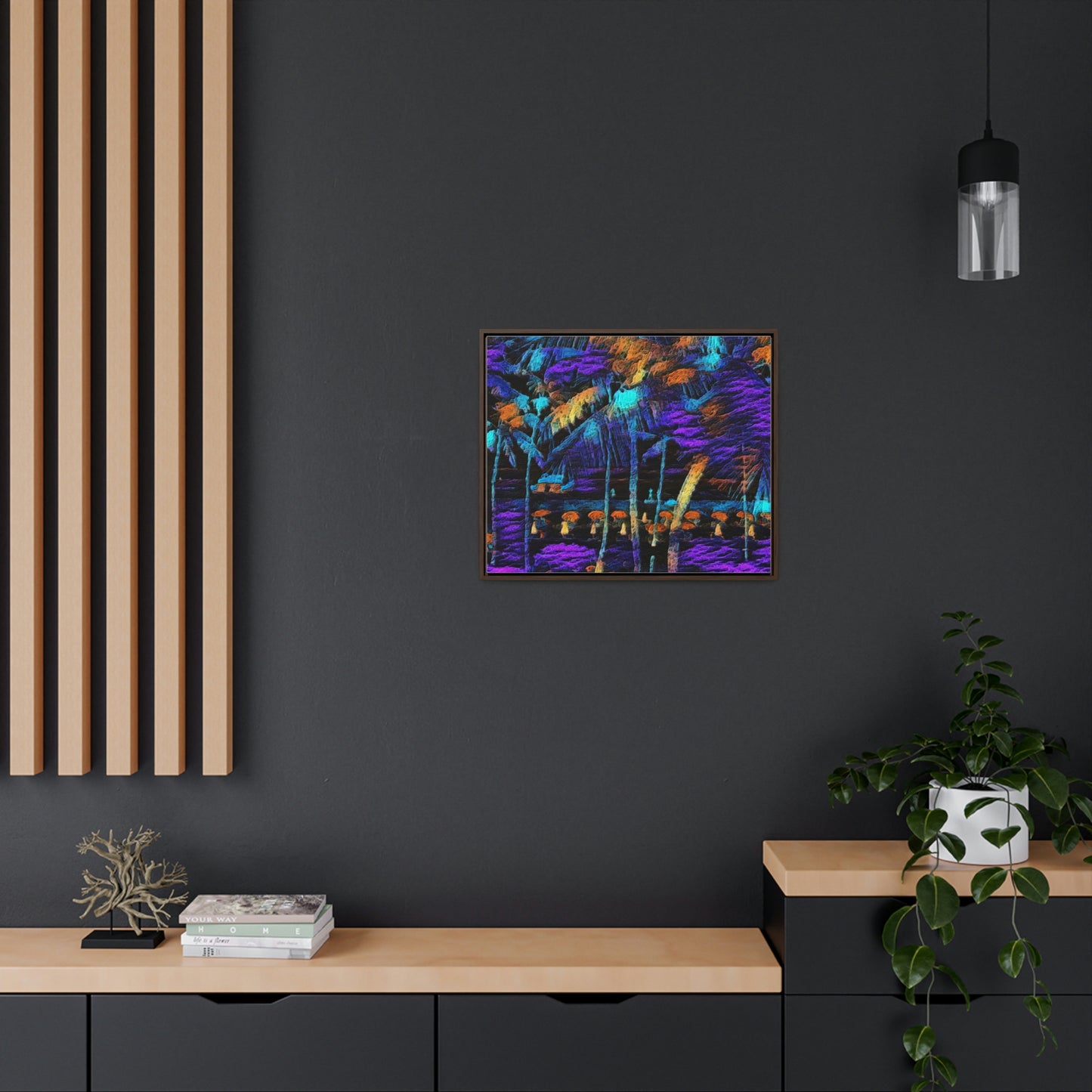 Gallery Canvas Wraps, Horizontal Frame ... "The Royal Hawai'ian: Waikiki Beach_Beach" ... Honolulu, HI ... Ocotber 2014 (Halloween) ... Original Works ...