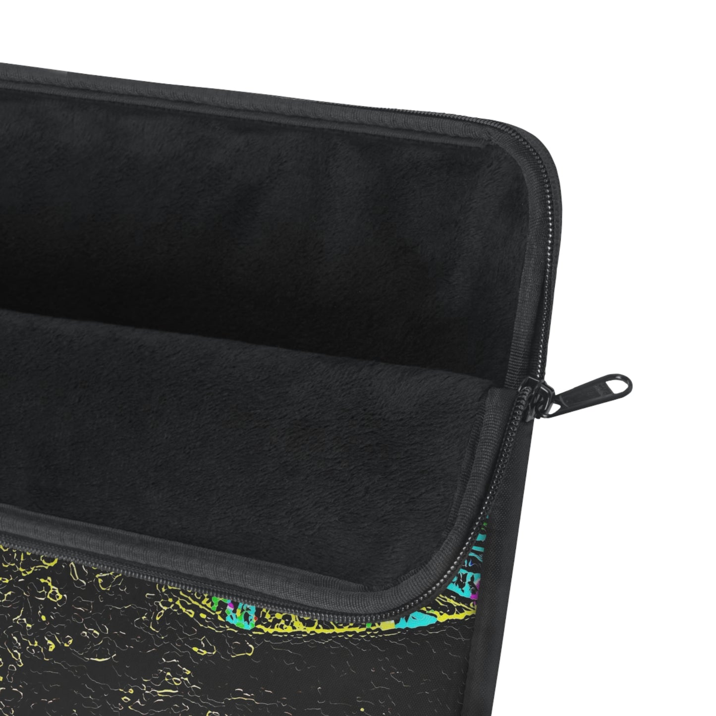 Laptop Sleeve ... "Snow Vehicle In Snow Storm At-Rest" ... Circa 12Mar23 ... Central Idaho ... 18-Hours Rendering Time: Original Works ...
