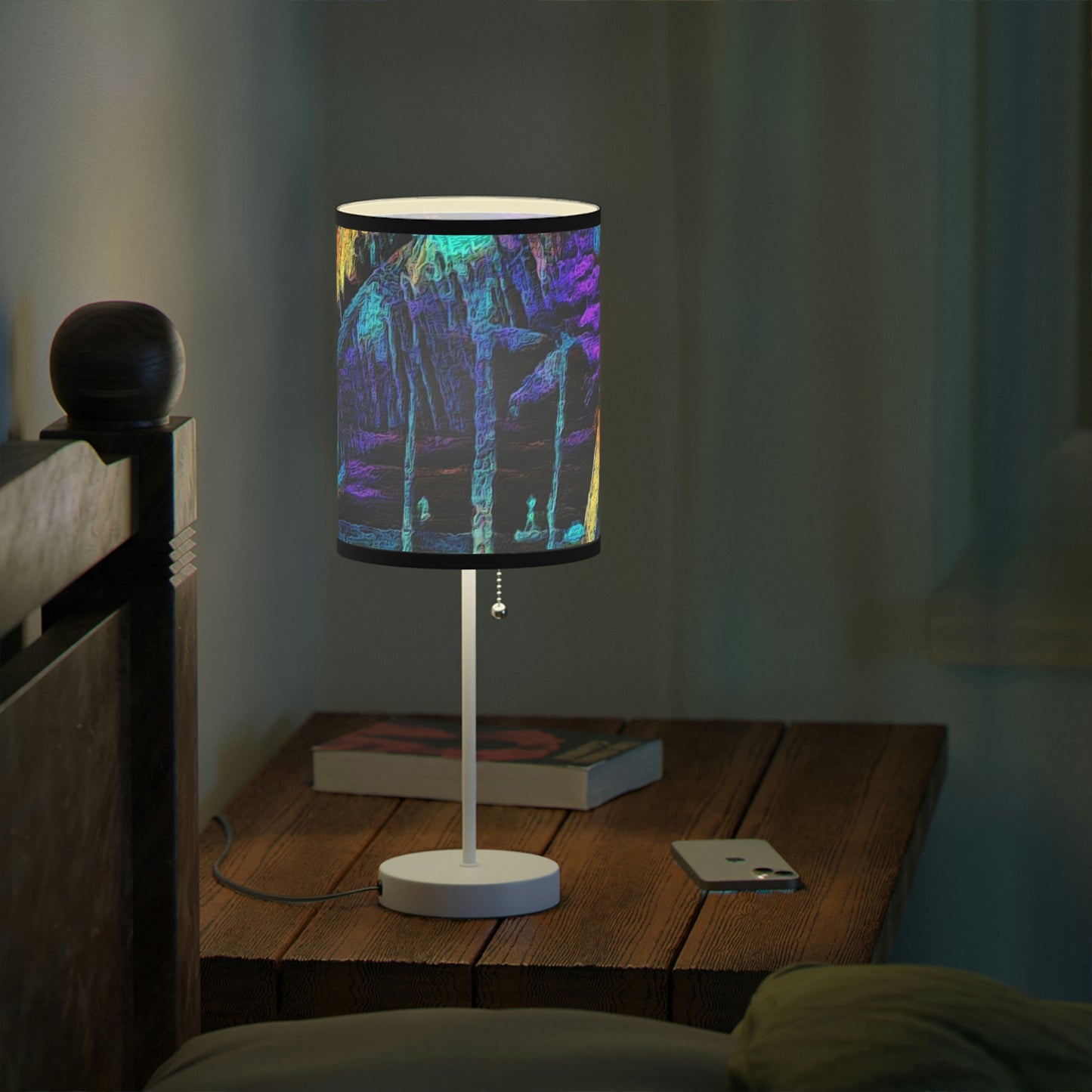 Lamp on a Stand, US|CA plug ... "The Royal Hawai'ian: Waikiki Beach_Beach" ... Honolulu, HI ... Ocotber 2014 (Halloween) ... Original Works ...