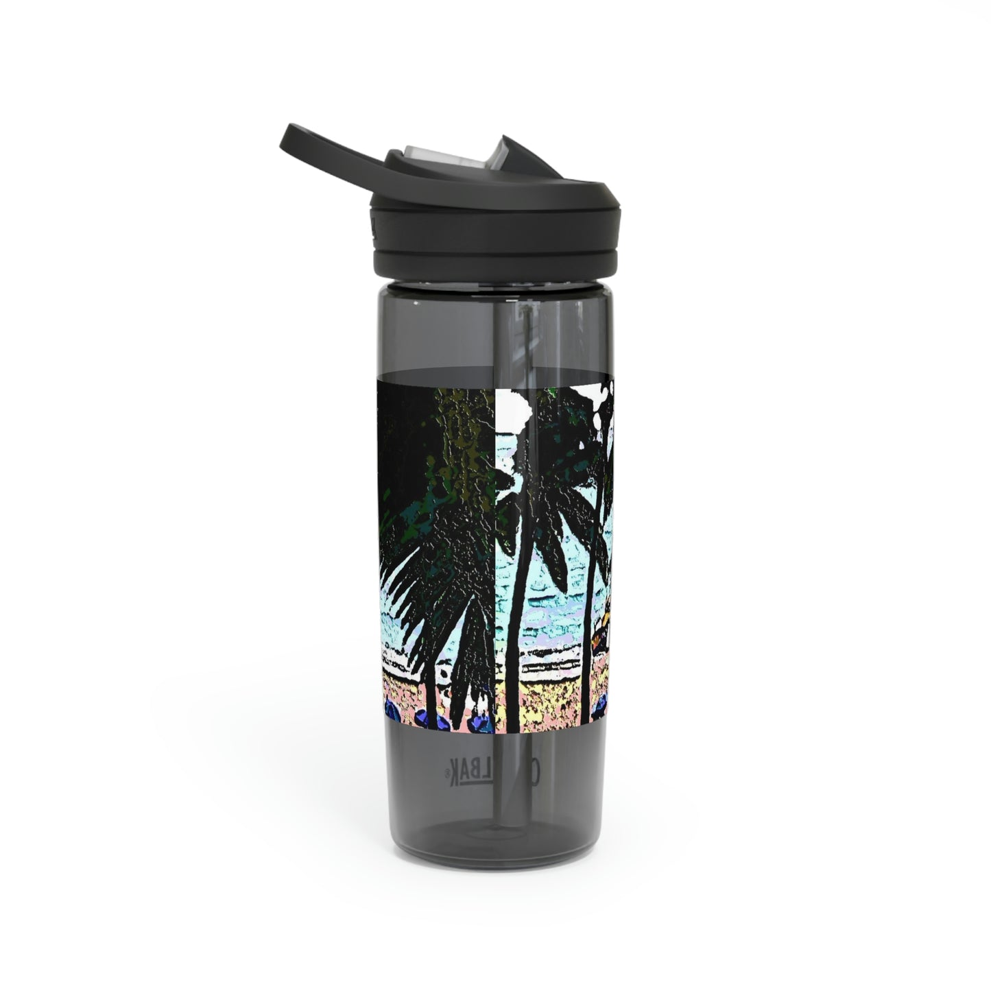 CamelBak Eddy®  Water Bottle, 20oz\25oz ... "A Beautiful Beach Amongst The Palms" ... The Outrigger Waikiki, Honolulu, Oahu ... Original Works ...