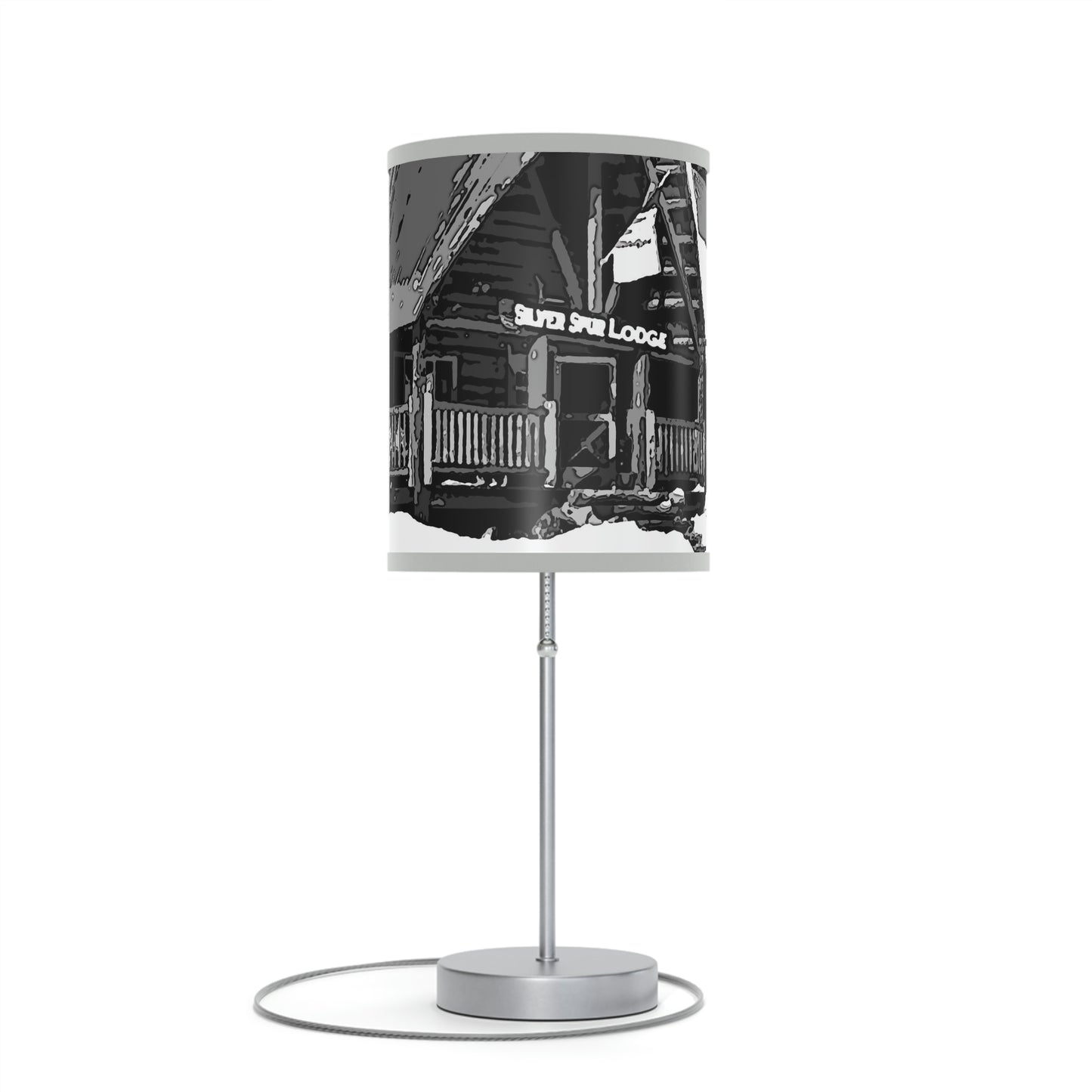 Lamp on a Stand, US|CA plug ... A Beautiful Lodge & Back-Country Outfitter In A Mountain Town ... 'Dixie, Idaho, November 2022' ... Original Works ...