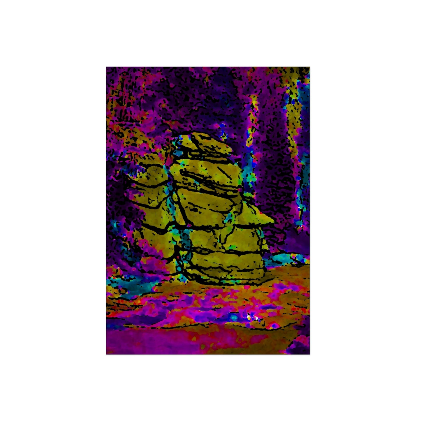 Aluminum Composite Panels ... "I Am Innocent ... I Am Innocent!" ... Nixon Rock_2 ... Central Idaho ... Original Works ...