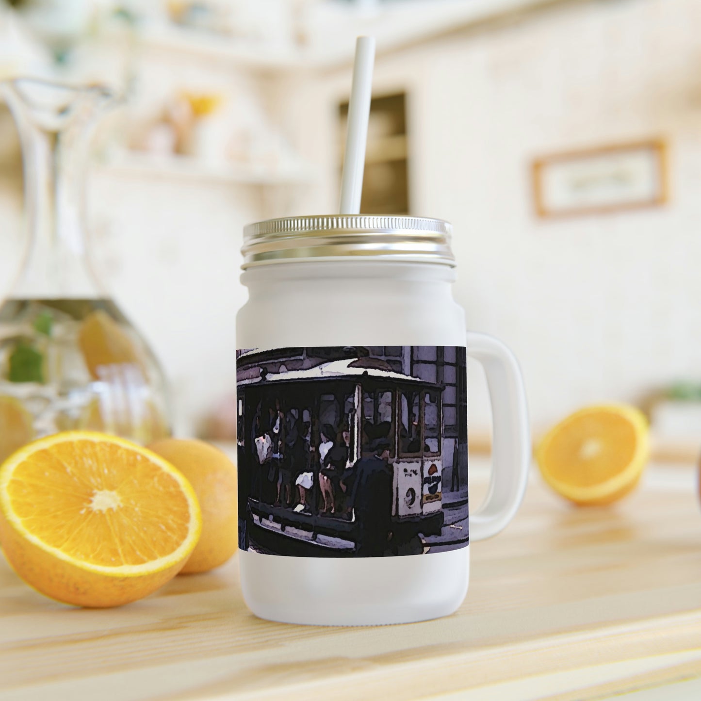 Mason Jar ... San Francisco ... 'Rice-A-Roni-A-San Francisco Treat' ... "A Cable Car Classic" ... Family Archives: 1973 ... Original Works ...