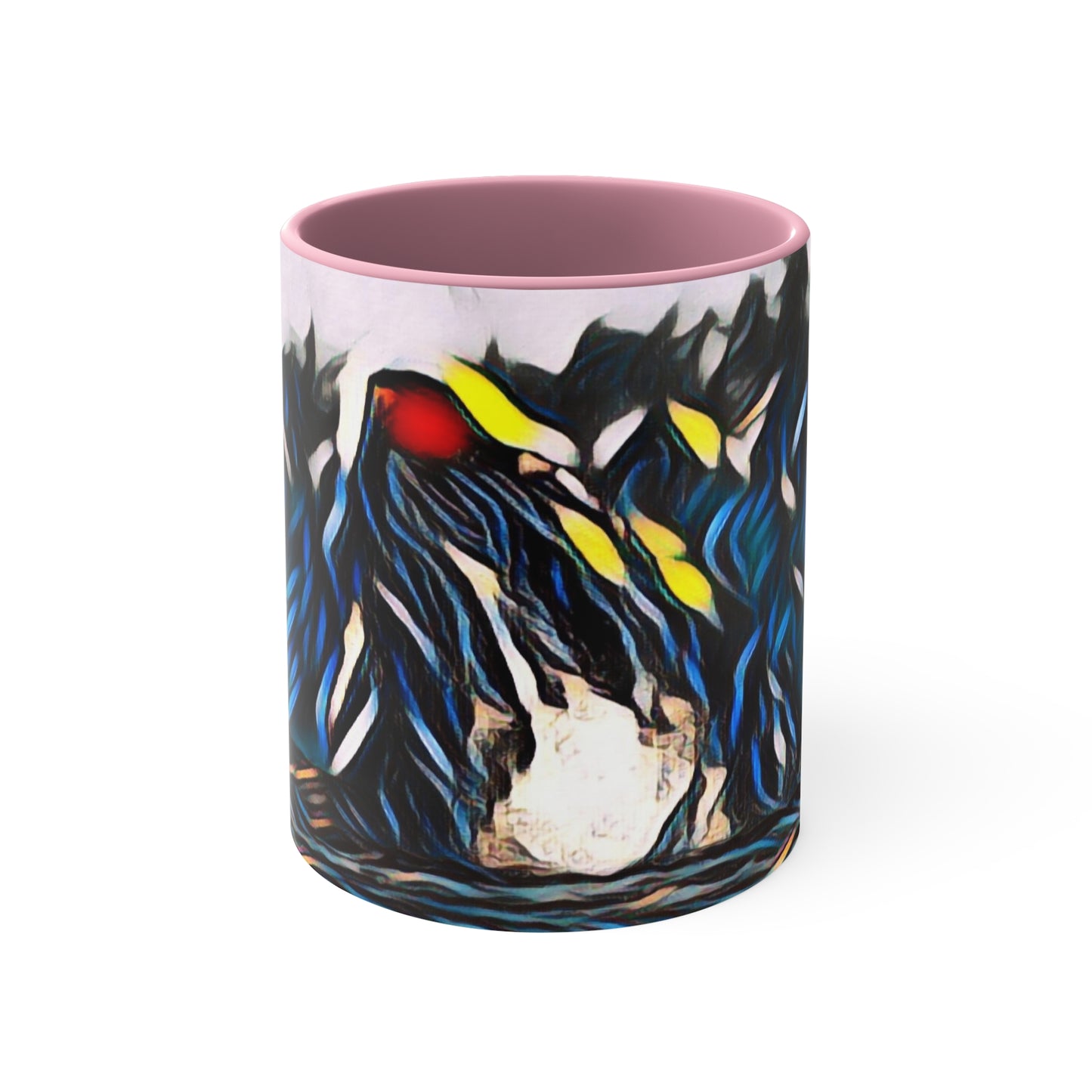 Accent Coffee Mug, 11oz ... "Ken's Favourite Humpback Breach" ... Circa: 21st Century ... Maui, HI ... Original Works ...