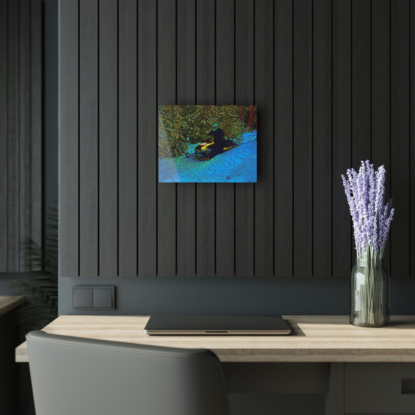 Acrylic Prints (French Cleat Hanging) ... Yep ... "Another Day ... Riding Through The Wilderness ... " ... February 2023 ... Original Works ...