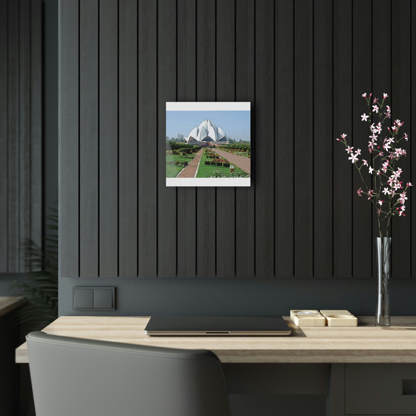 Acrylic Prints ... 'Bahai'i House-Of-Worship' ... "Lotus Temple: Delhi, India, 2008" ... Original Works ...