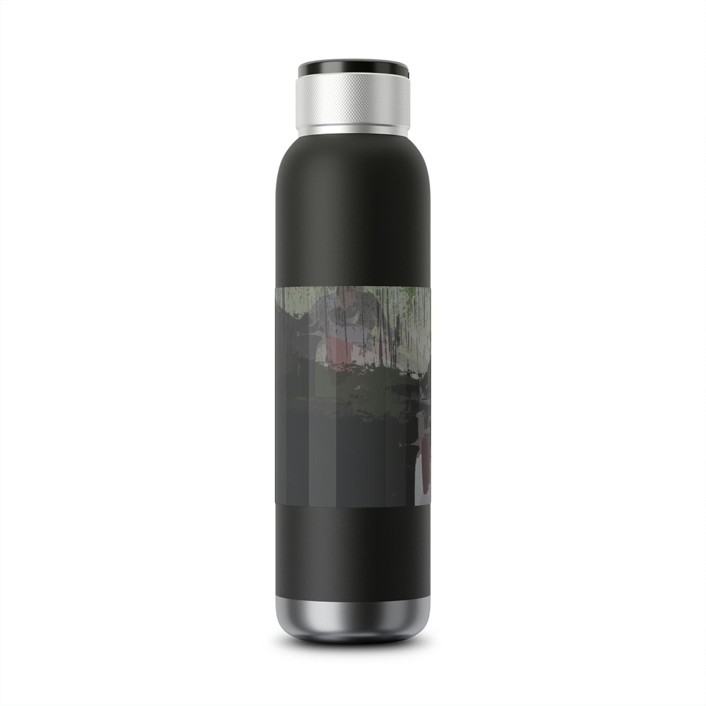Soundwave Copper Vacuum Audio Bottle 22oz ... 3-Wheeln' N' Groovin The Mountain Roads ... Central Idaho ... Original Works ...
