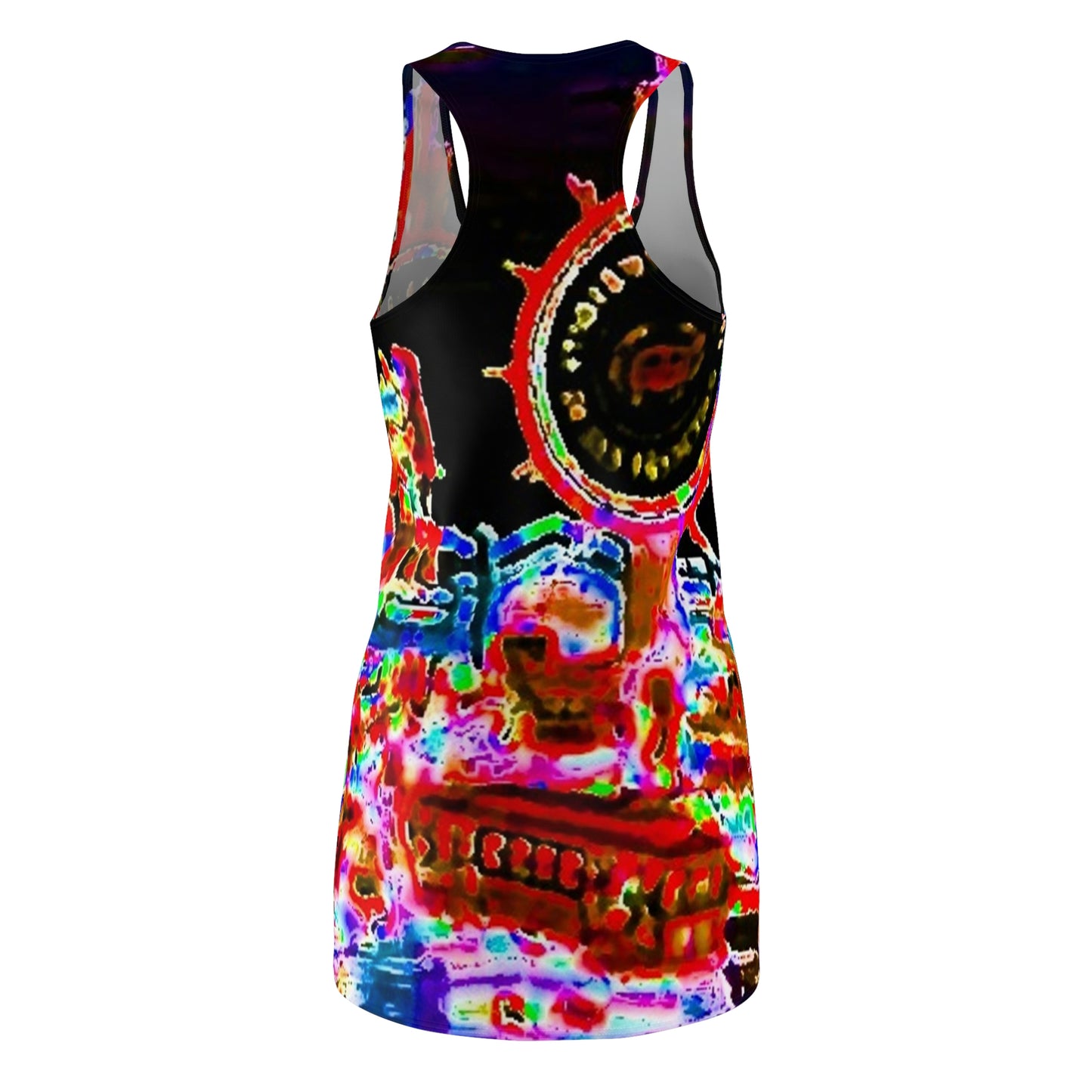 Women's Cut & Sew Racerback Dress ... "No.9 Fishermen's Grotto - Fishermen's Wharf, SF, California" ... Family Archives: 1970's ... Original Works ...