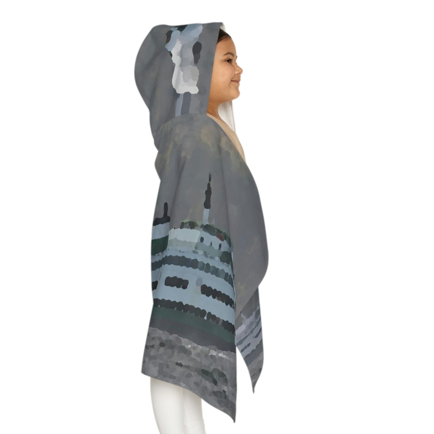 Youth Hooded Towel ... WADOT Ferry Crossing ... "A Very Rough Day" ... Mulkiteo Route ... Family Archives ... Early 1990's' ... Original Works ...