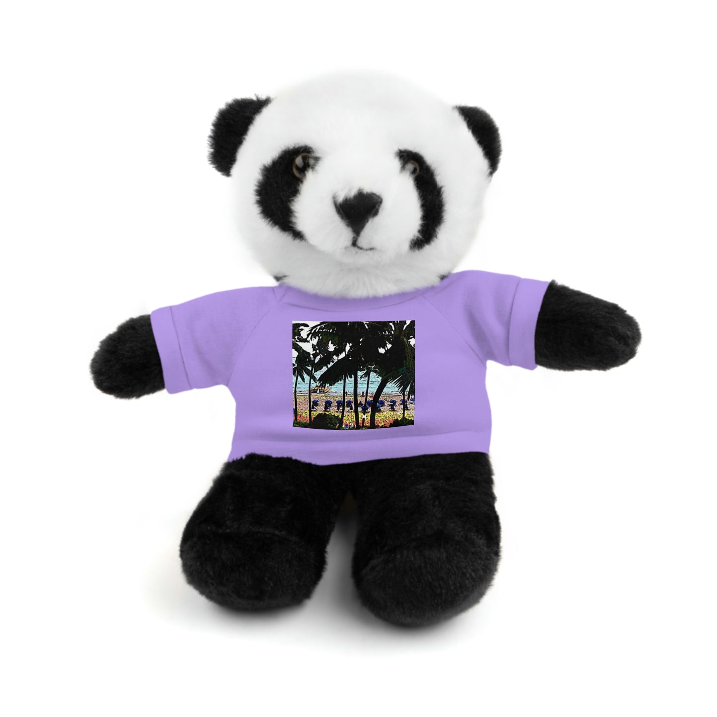 Stuffed Animals with Tee ... "A Beautiful Beach Amongst The Palms" ... The Outrigger Waikiki, Honolulu, Oahu ... Original Works ...