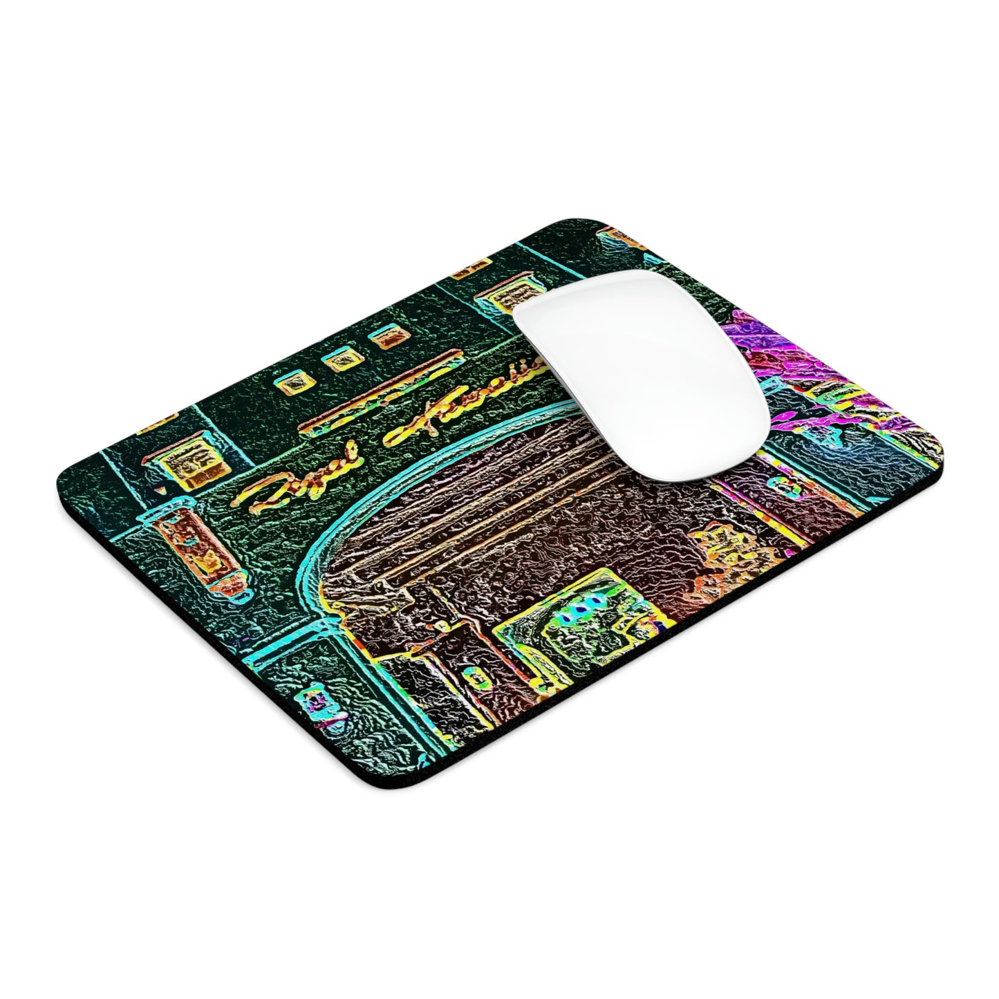 Mouse Pad ... "La Grande Entree" At: 'The Pink Palace' ... The Royal Hawai'ian ... Honolulu, HI ... '27Oct2014' ... Original Works ...