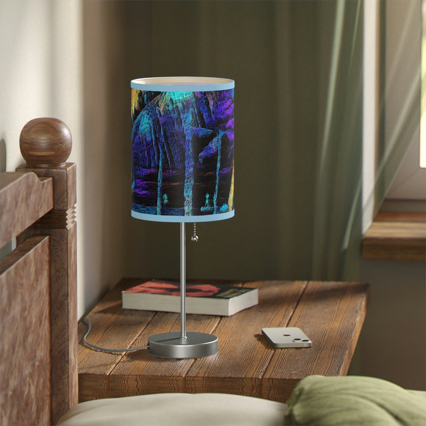 Lamp on a Stand, US|CA plug ... "The Royal Hawai'ian: Waikiki Beach_Beach" ... Honolulu, HI ... Ocotber 2014 (Halloween) ... Original Works ...