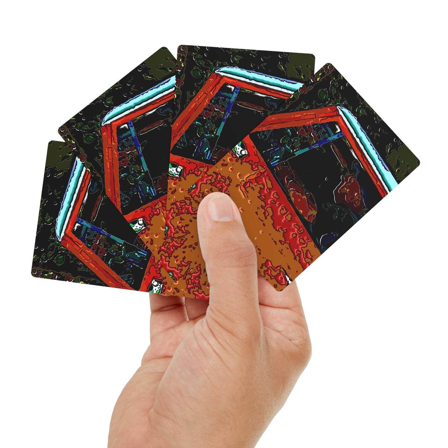 Poker Cards ... How-To-Drive-Idaho's-Mountain_Roads ... "Like A Professional' ... "Truckin' Like The Doo-Dah-Man" ...