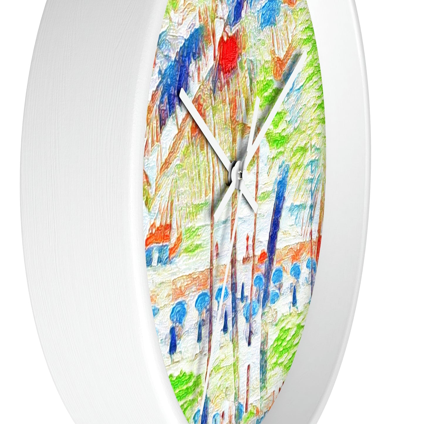 Wall Clock ... "The Royal Hawai'ian: Waikiki Beach_Beach" ... Honolulu, HI ... Ocotber 2014 (Halloween) ... Original Works ...