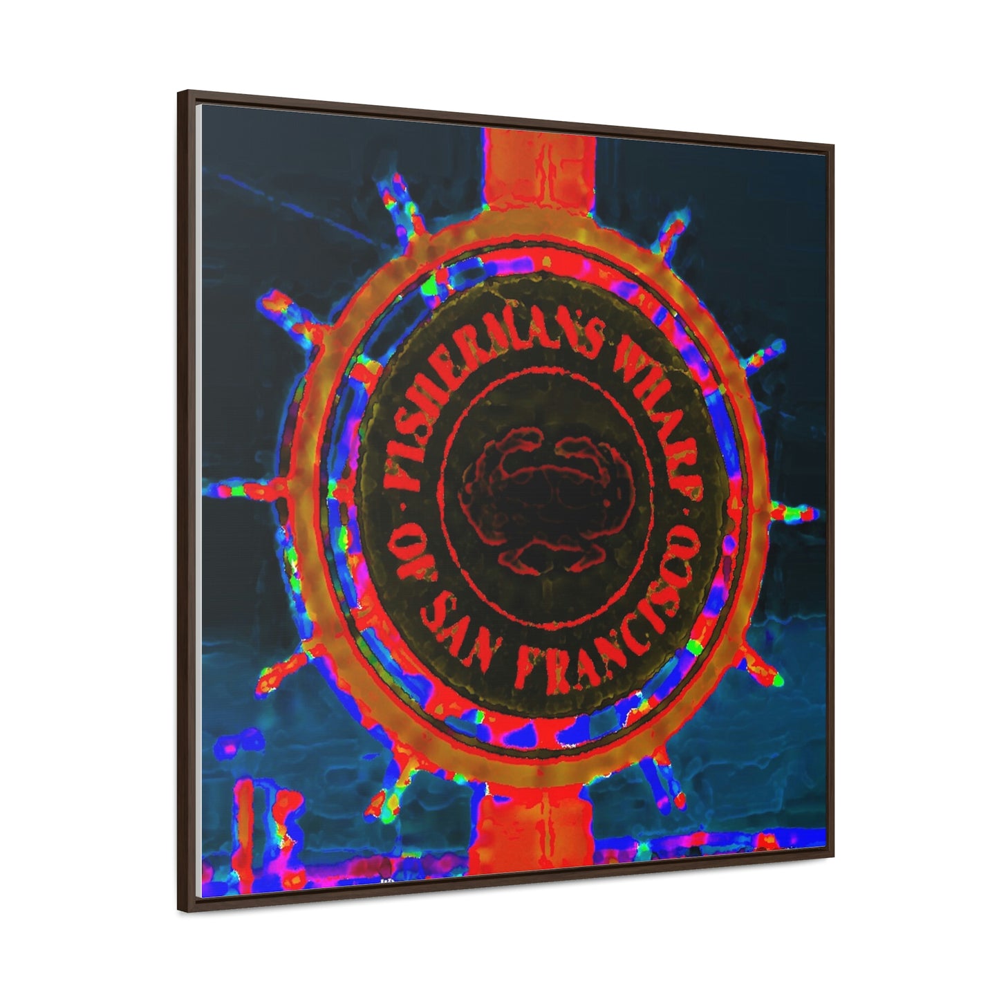 Gallery Canvas Wraps, Square Frame ... "No.9 Fishermen's Grotto - Fishermen's Wharf, SF, California" ... Family Archives: 1970's ... Original Works ...