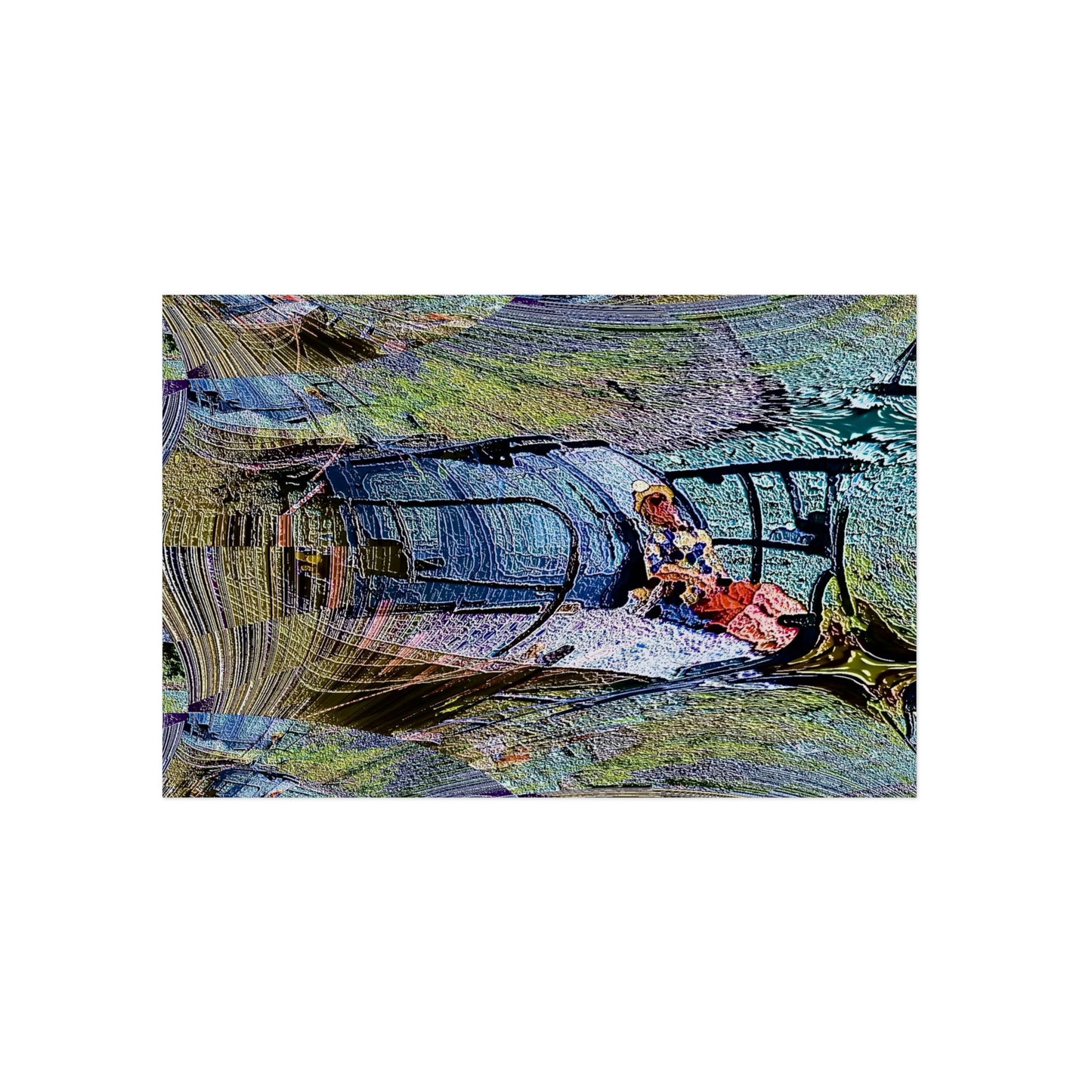 Aluminum Composite Panels ... Salmon River Jet Boating ... "Five-Mile-Bar" ... July 2022 ... Original Works ...