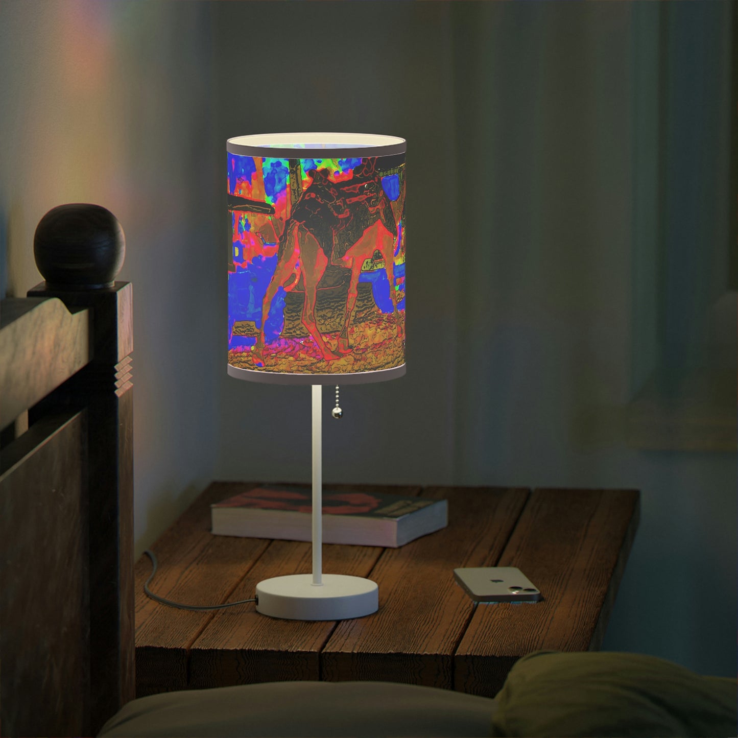 Lamp on a Stand, US|CA plug ... "Truckin'-Up-To-Buffalo ... 'Oops - Wrong Country' ... Truckin'-Up-To-New Delll -'E' ... " ... (Delhi, India) ... 5July2007. Original Works ...