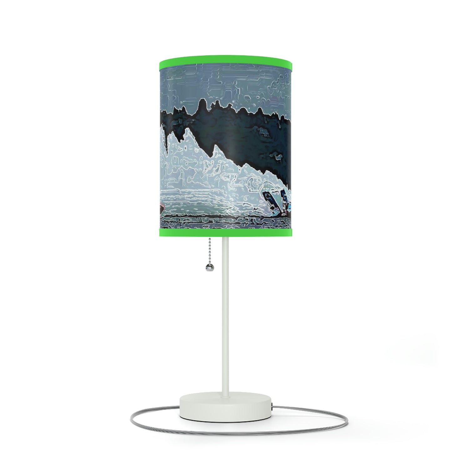 Lamp on a Stand, US|CA plug ... Seattle Columbia Cup On Lake Washington ... "Dave Wilcox Heads For The Win" ... Associate Gift-Photo ... Original Works ...