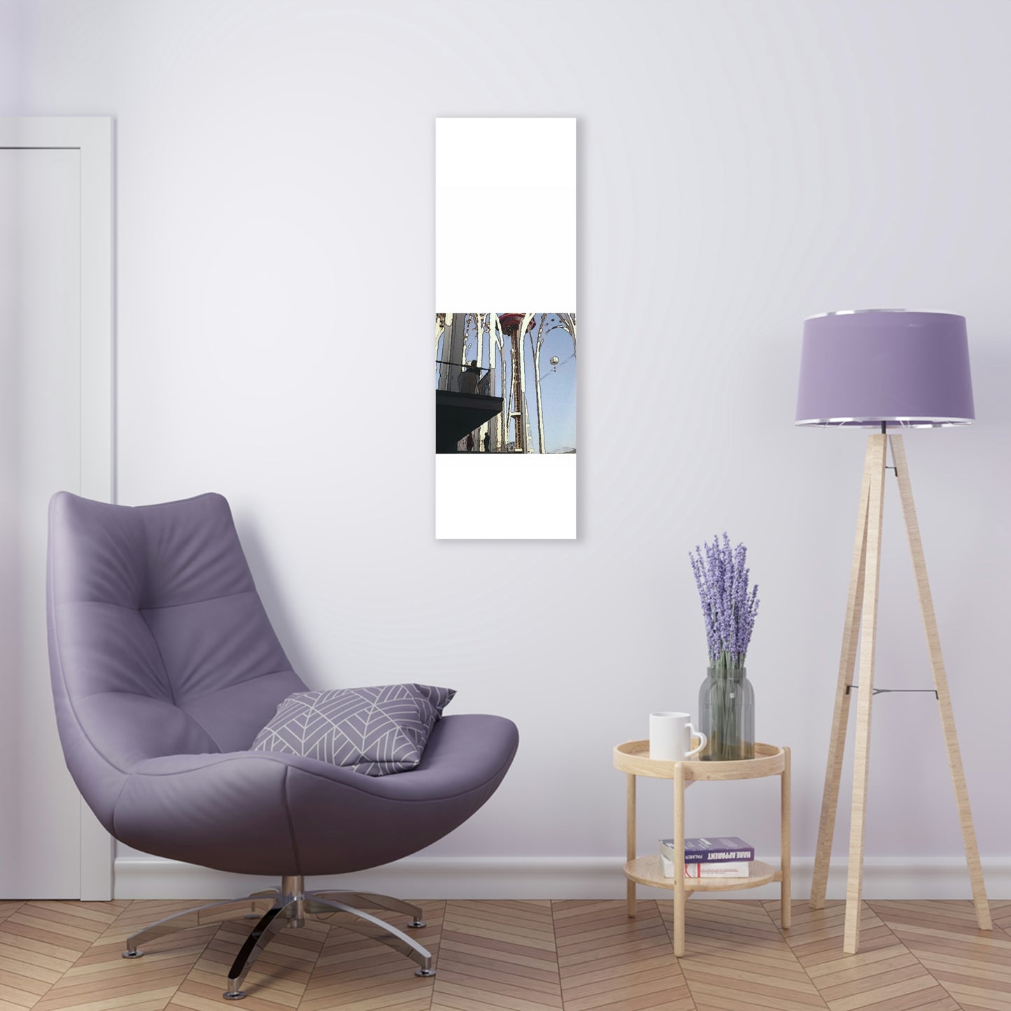 Acrylic Prints ... "Seattle World's Fair ... 1962" ... Space Needle 'Through-The-Arches' ... Family Archives ... Original Works ...