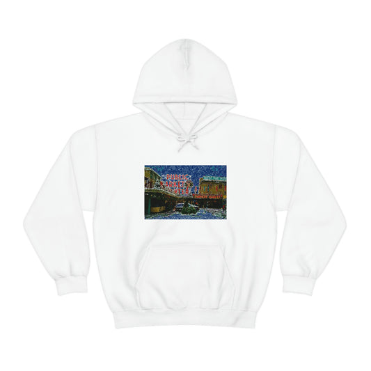 Unisex Heavy Blend™ Hooded Sweatshirt ... Pike Place Market: 'The Public Market', Seattle, Washington. Circa Fall 2013 ...