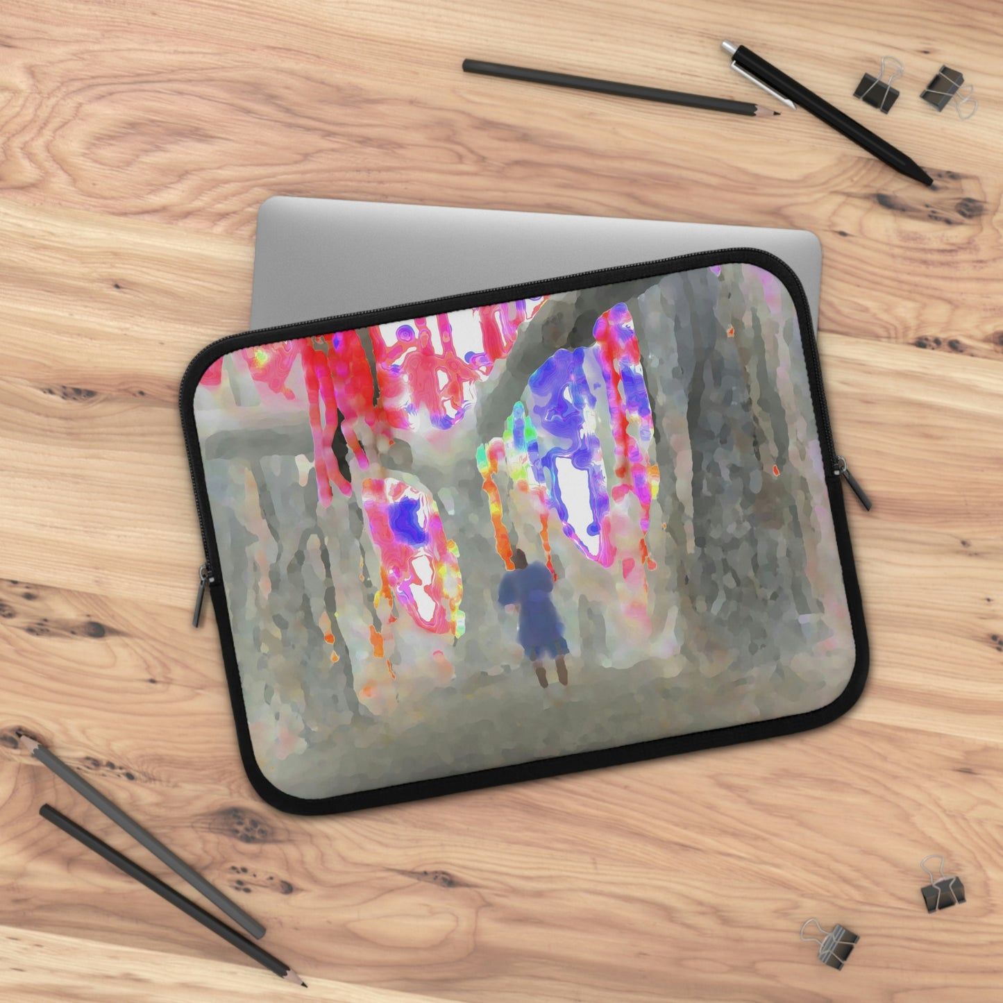 Laptop Sleeve ... "Anyone Of You ... Standing In The Enchanted Banyan Tree Forests Of Hawai'i ..."   ... And Yet, Your Laptop Is Protected From Tropical Deluges ...