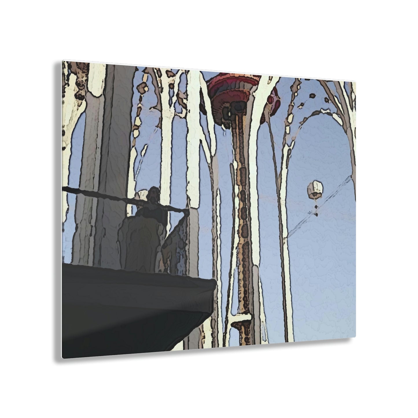 Acrylic Prints ... "Seattle World's Fair ... 1962" ... Space Needle 'Through-The-Arches' ... Family Archives ... Original Works ...