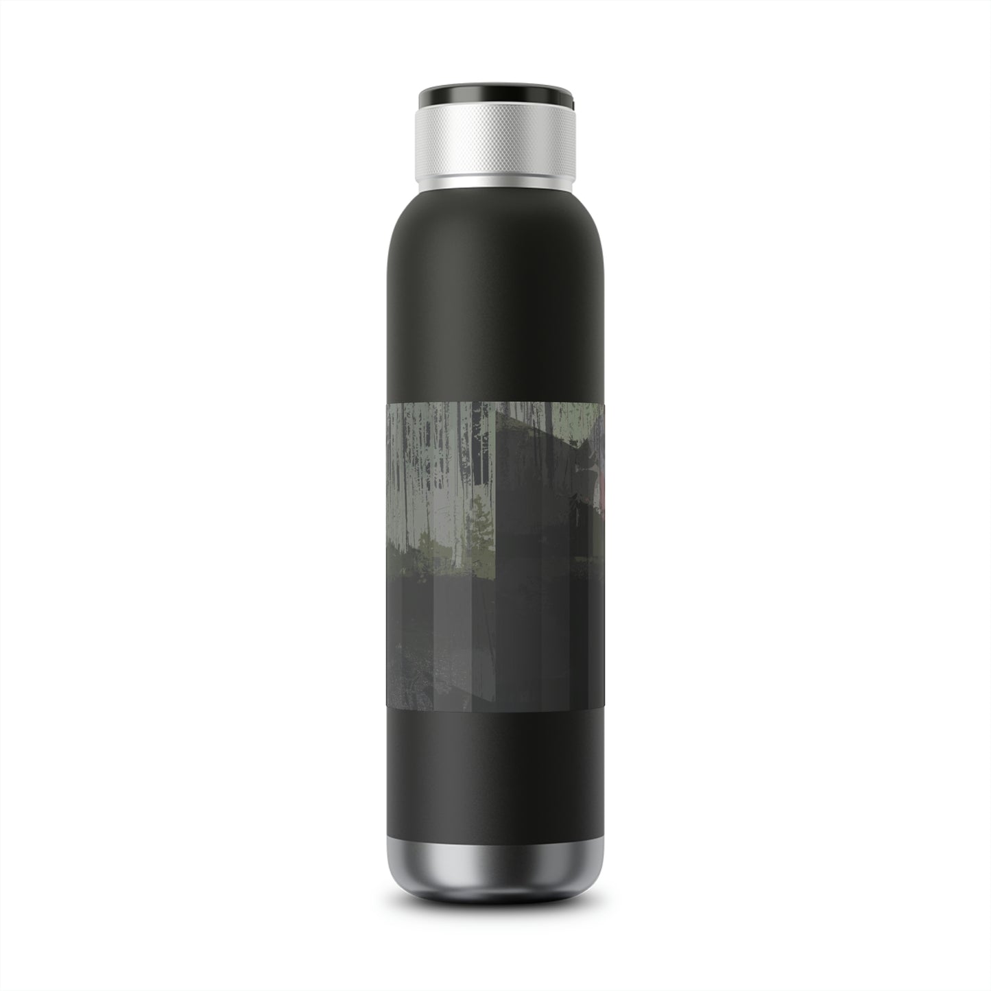Soundwave Copper Vacuum Audio Bottle 22oz ... 3-Wheeln' N' Groovin The Mountain Roads ... Central Idaho ... Original Works ...