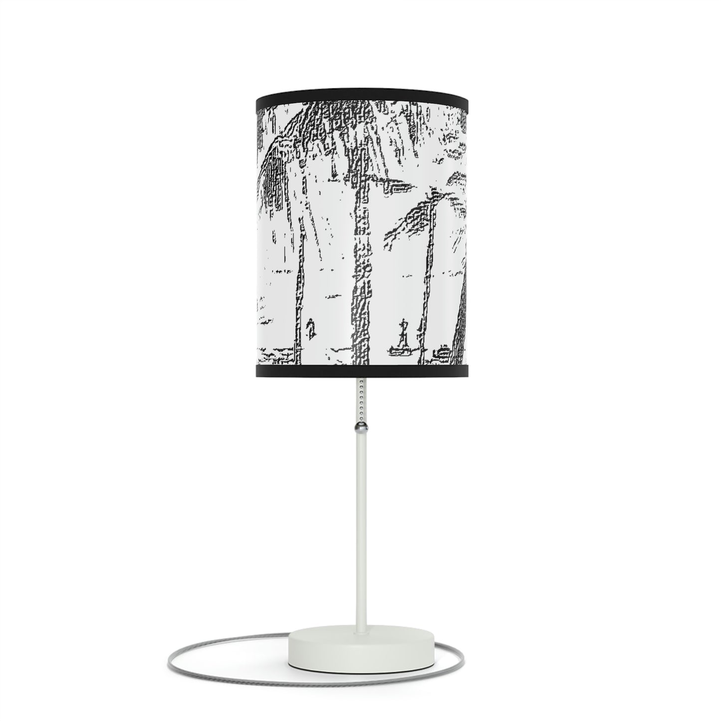 Lamp on a Stand, US|CA plug ... "The Royal Hawai'ian: Waikiki Beach_Beach" ... Honolulu, HI ... Ocotber 2014 (Halloween) ... Original Works ...