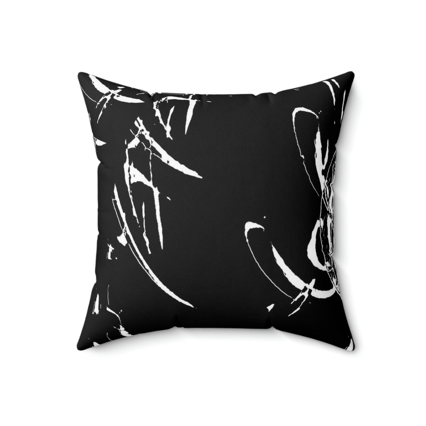 Spun Polyester Square Pillow ... "Waning Moon" ... Central Idaho ... October 2022 ... Rendering Time: 22 Hours ... Original Works ...