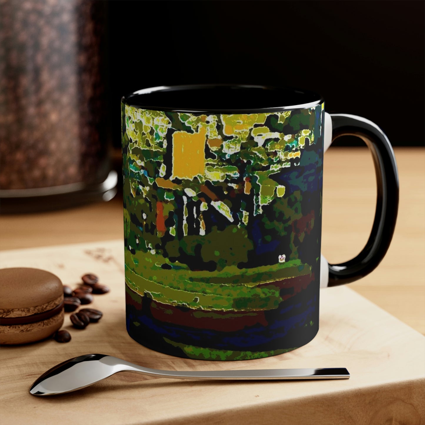 Accent Coffee Mug, 11oz ...  "Lombard Street San Francisco, CA, USA" ... Family Archives 1970's ... Original Works ...