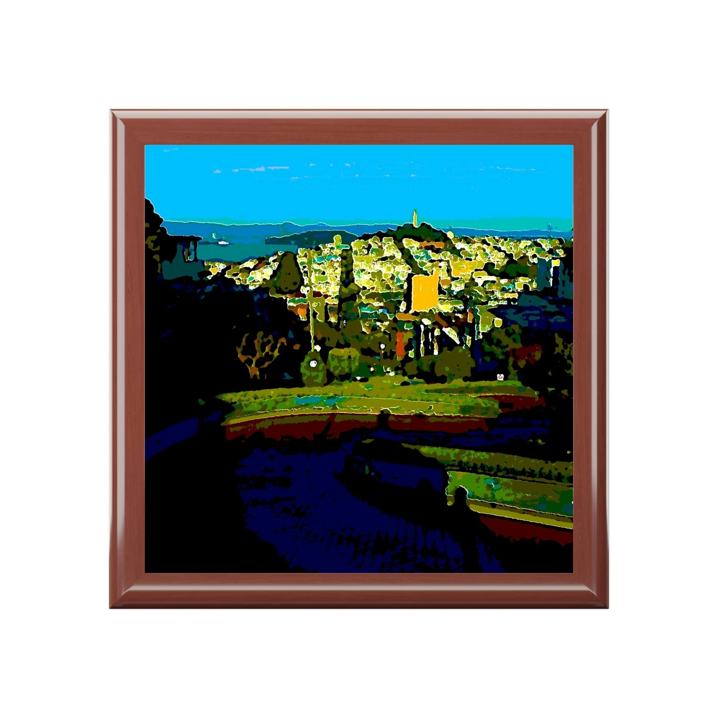 Jewelry Box ... "Lombard Street San Francisco, CA, USA" ... Family Archives 1970's ... Original Works ...