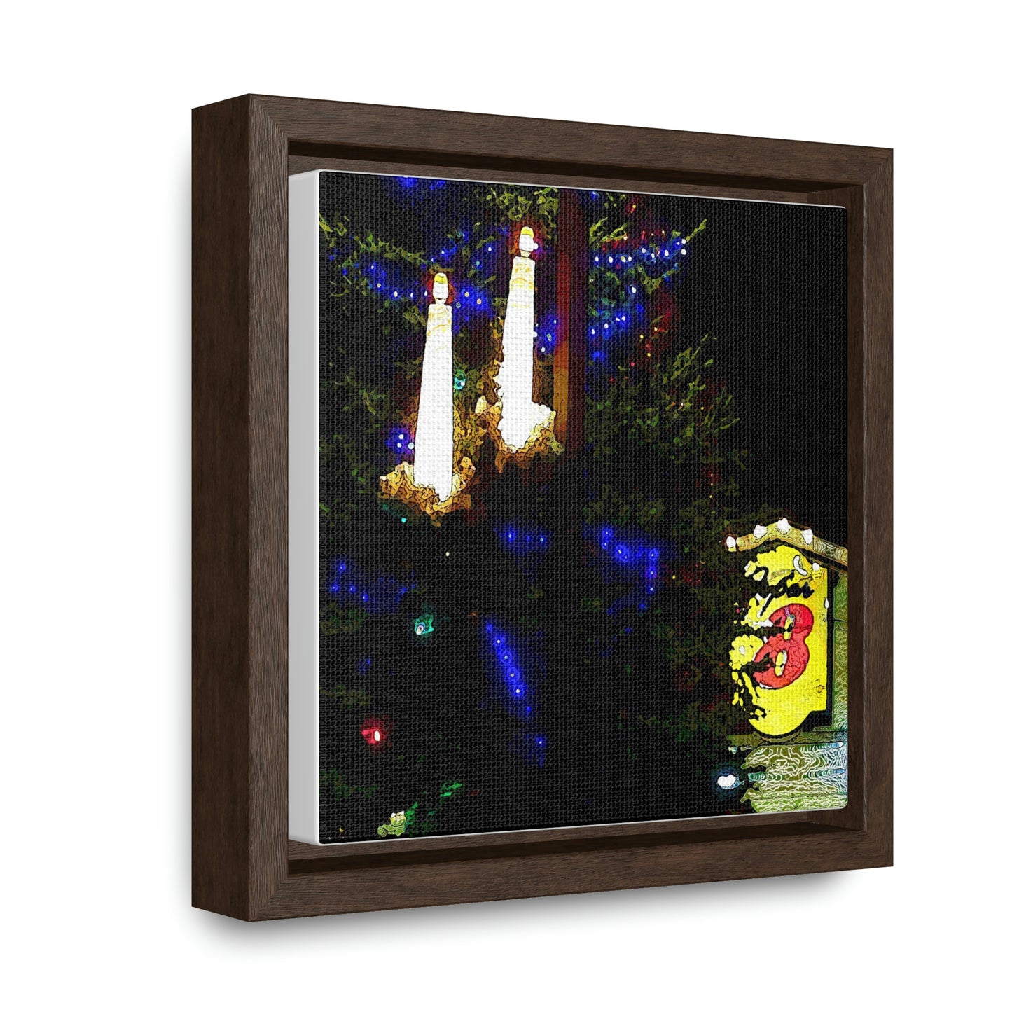 Gallery Canvas Wraps, Square Frame ... A Very Nice Super-8 'On The Praire' ... Grangeville, Idaho ... Jan23 ... Original Works ...