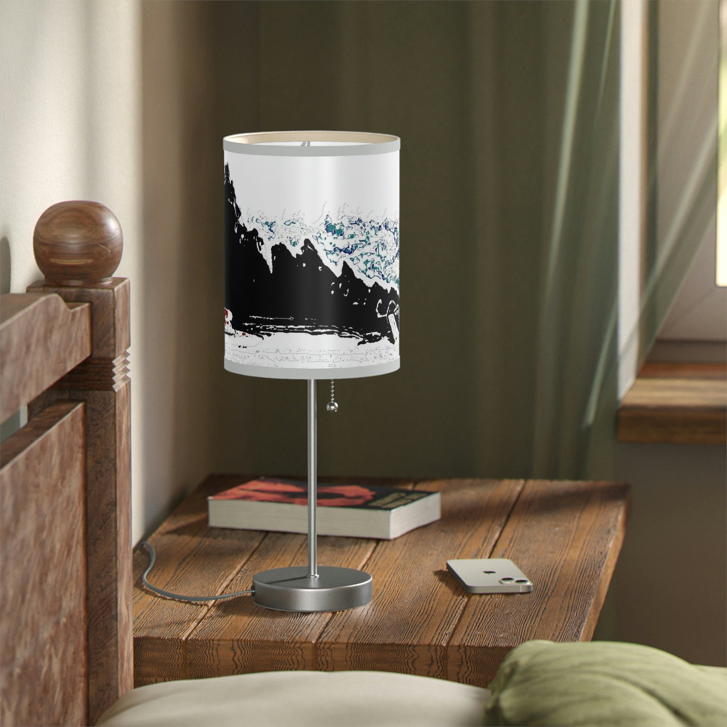 Lamp on a Stand, US|CA plug ... Seattle Columbia Cup On Lake Washington ... "Dave Wilcox Heads For The Win" ... Associate Gift-Photo ... Original Works ...