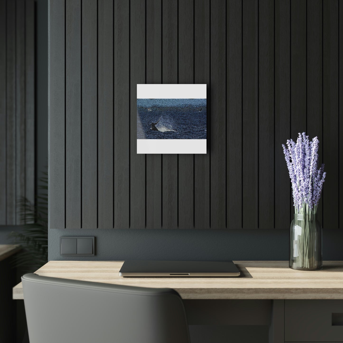 Acrylic Prints (French Cleat Hanging) ... "A Trio Of Humpback Joy" ...  Maui, HI ... April Fools Day ... 1Apr23 ... Original Works - Family Archives ...