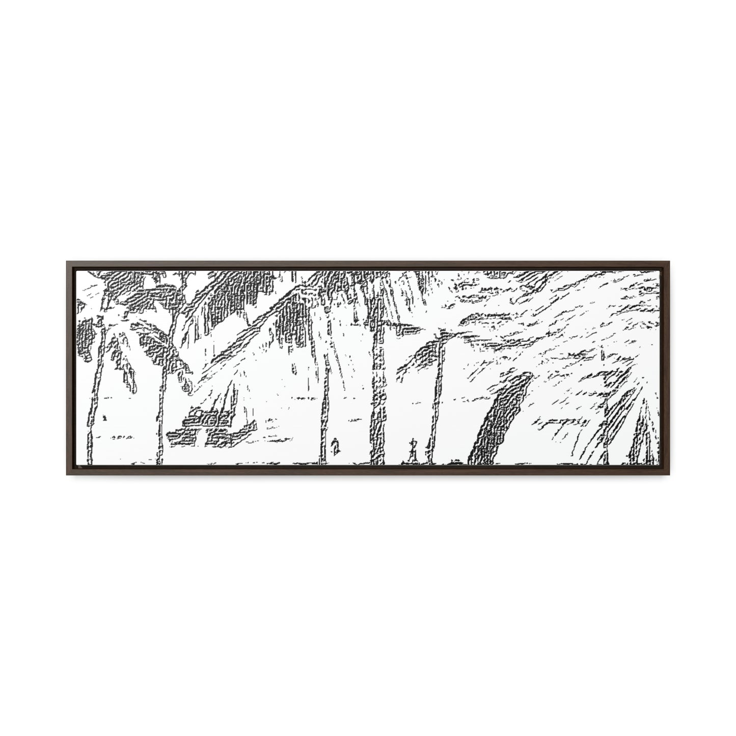 Gallery Canvas Wraps, Horizontal Frame ... "The Royal Hawai'ian: Waikiki Beach_Beach" ... Honolulu, HI ... Ocotber 2014 (Halloween) ... Original Works ...